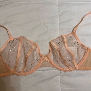 Playful Promises: Nola Toffee Diamanté studded bra size 32D